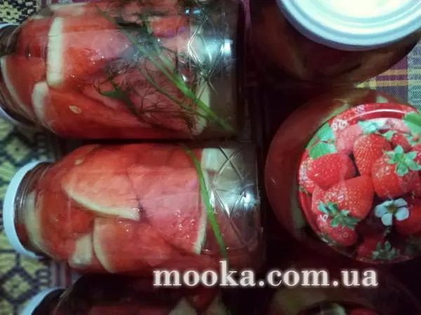 Маринований кавун (Арбуз маринованный)