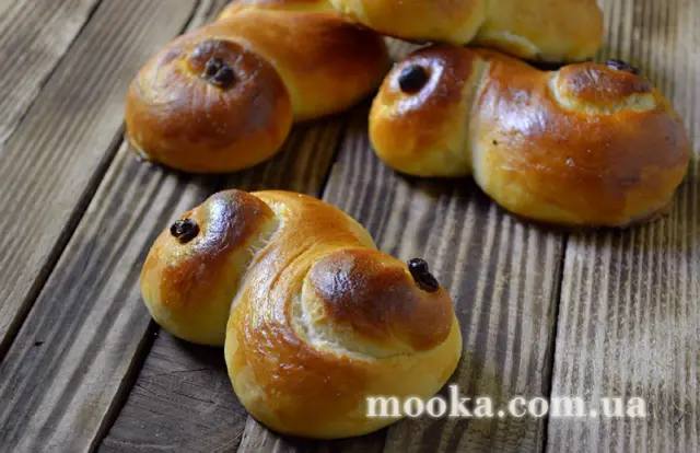 Булочки шафрановые (Lussekatter) Lutz Geißler