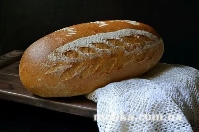Деревенская эстонская булка по ГОСТу (ускоренный метод)