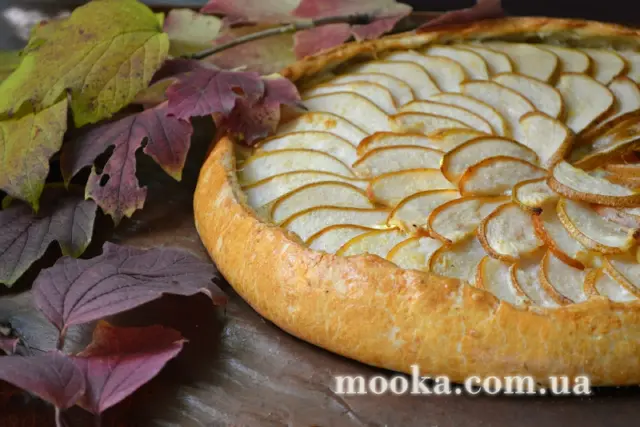 Галета с грушей и творогом