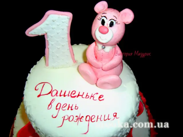 Наши торты, украшенные мастикой