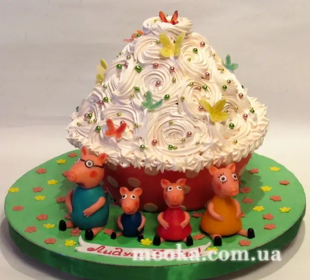Наши торты, украшенные мастикой