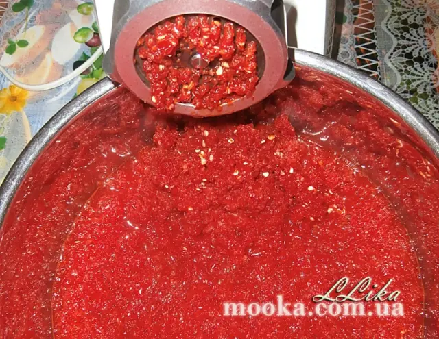 Аджика из красного перца