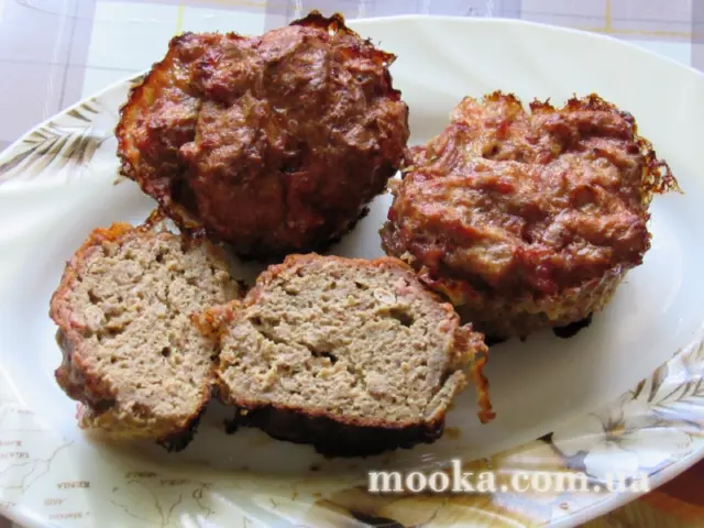 Кексы мясные (диета Дюкан)