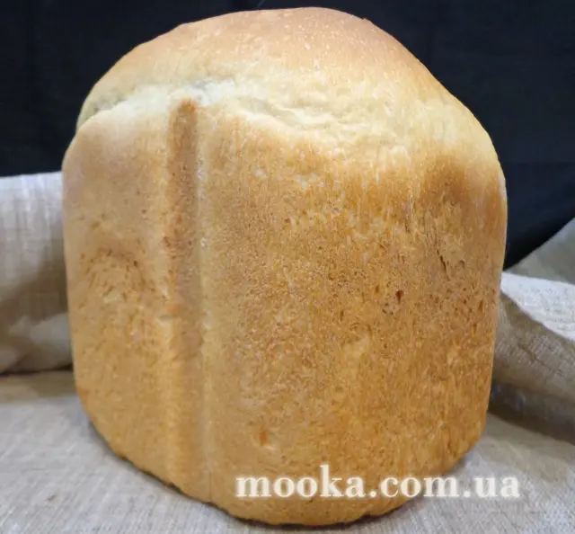 Хлеб белый в хлебопечке