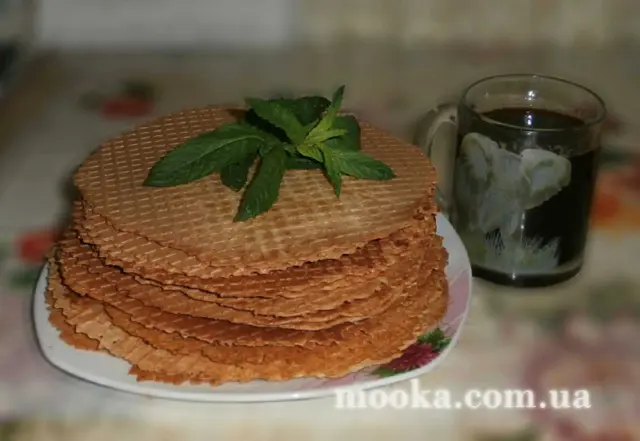 Вафли "Песочные" (бюджетные, но вкусные и хрустящие)