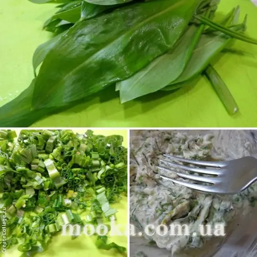 Витаминное масло с черемшой