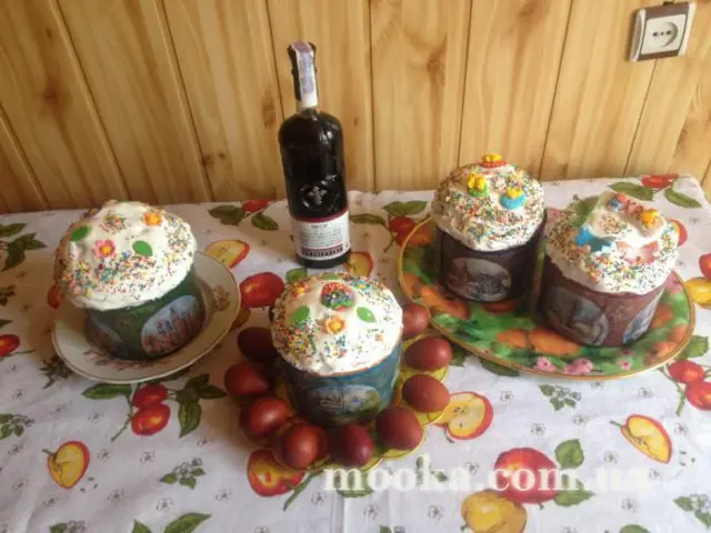 Кулич масляный
