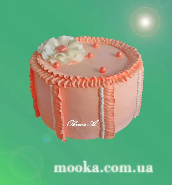 Наши торты, украшенные кремом