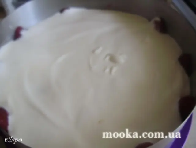 Торт желейный со сливочно-сметанным кремом