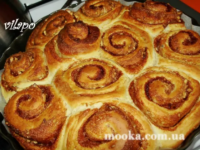 Cinnamon Rolls (булочки с корицей)
