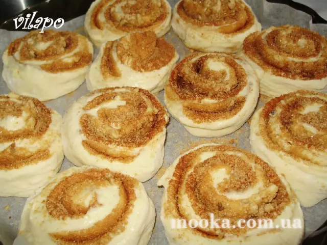 Cinnamon Rolls (булочки с корицей)