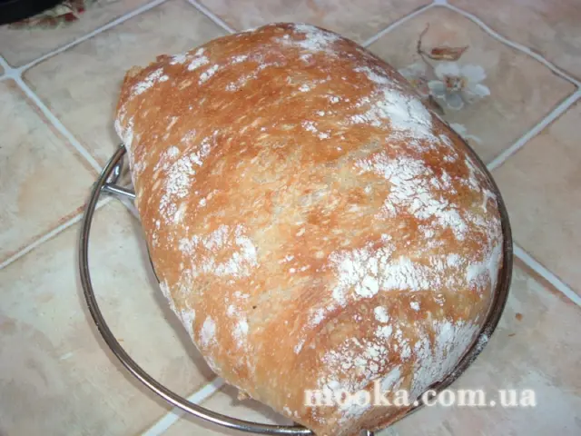 Чиабатта без замеса
