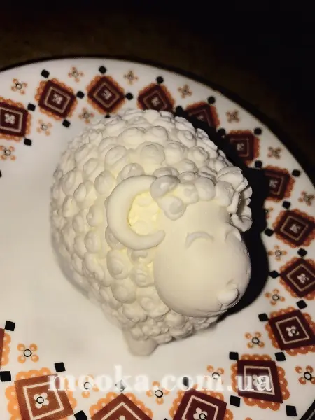 Баранчик (Агнец) из сливочного масла на Пасху