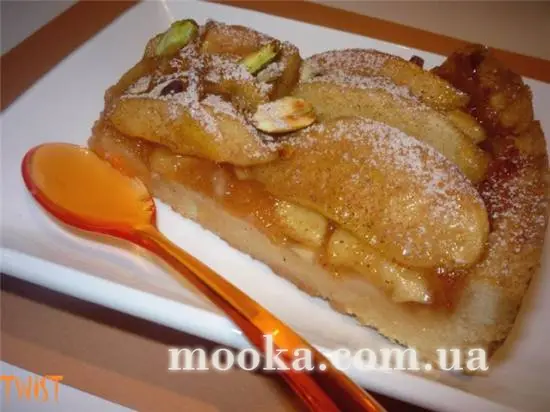 Tarte aux pommes Normande