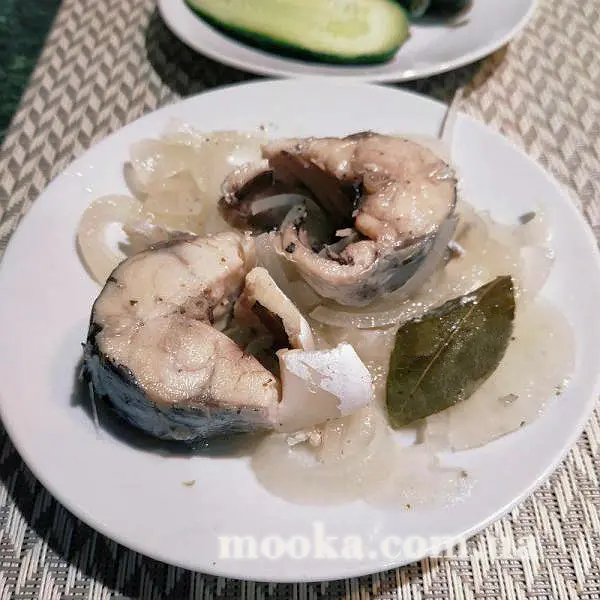 Скумбрия маринованная горячим способом