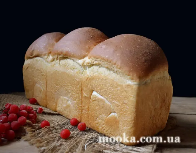 Хлеб на закваске из калины