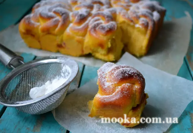 Булочки мягкие со сладким картофелем (бататом)
