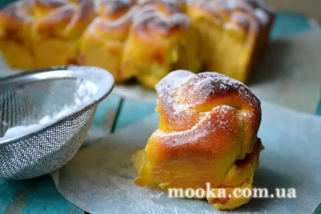 Булочки мягкие со сладким картофелем (бататом)
