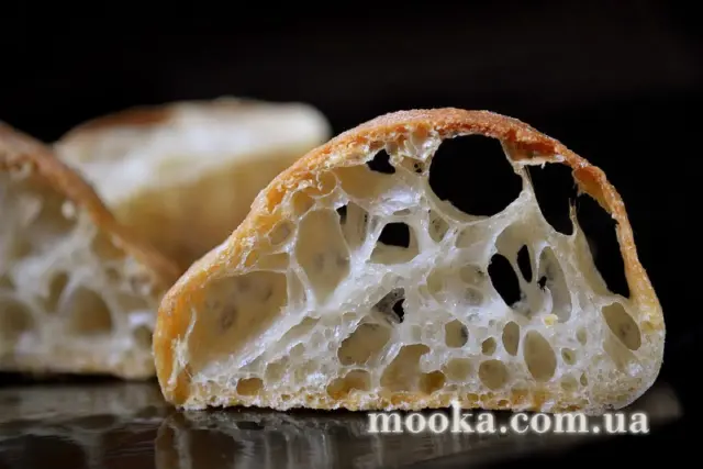 Хлеб "Кристалл" (Pan de Cristal) с 90% гидратацией