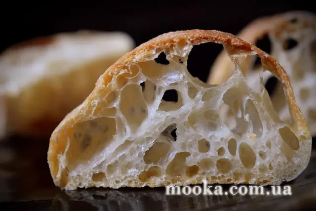 Хлеб "Кристалл" (Pan de Cristal) с 90% гидратацией