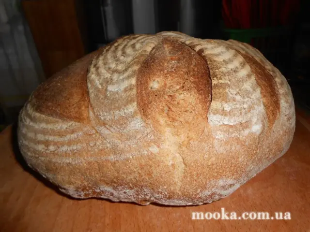 Хлеб с клюквой на ржаной закваске