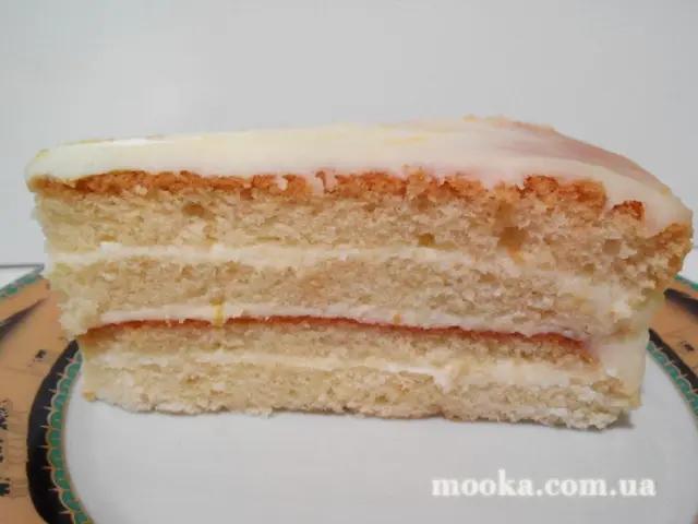 Торт мягкий с вкусным кремом