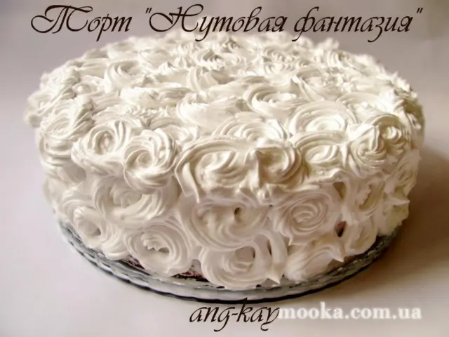 Торт "Нутовая фантазия" (постный)