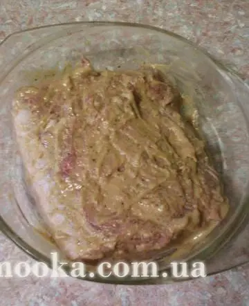 Свиное филе маринованное (имбирь + горчица)