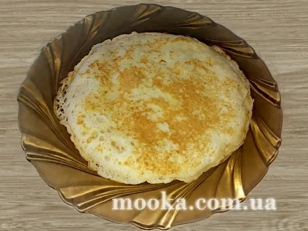 Блины на дрожжах