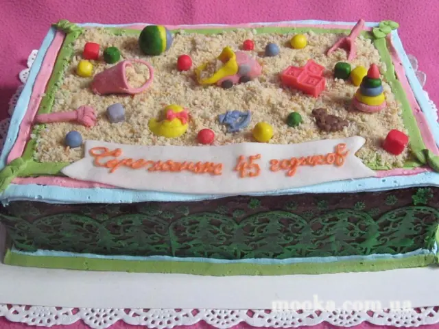 Наши торты, украшенные мастикой