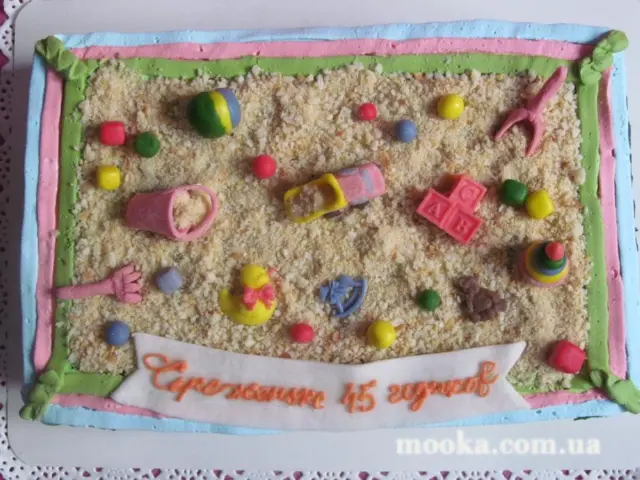 Наши торты, украшенные мастикой