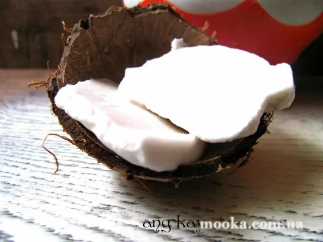 Молоко, стружка, масло кокосовое
