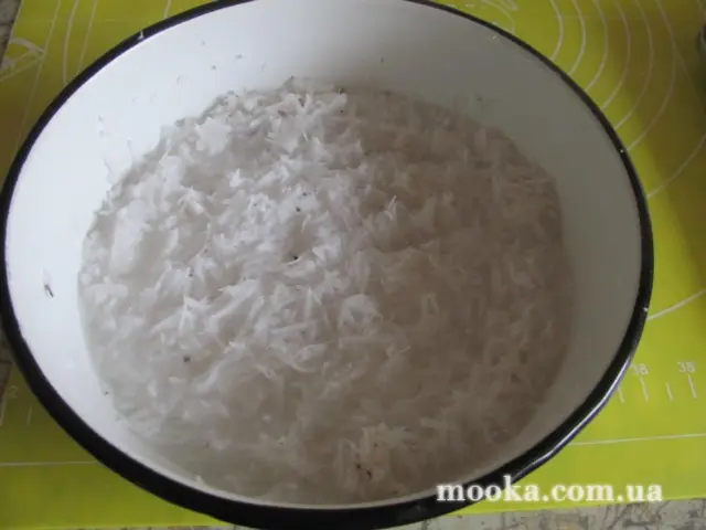 Молоко, стружка, масло кокосовое