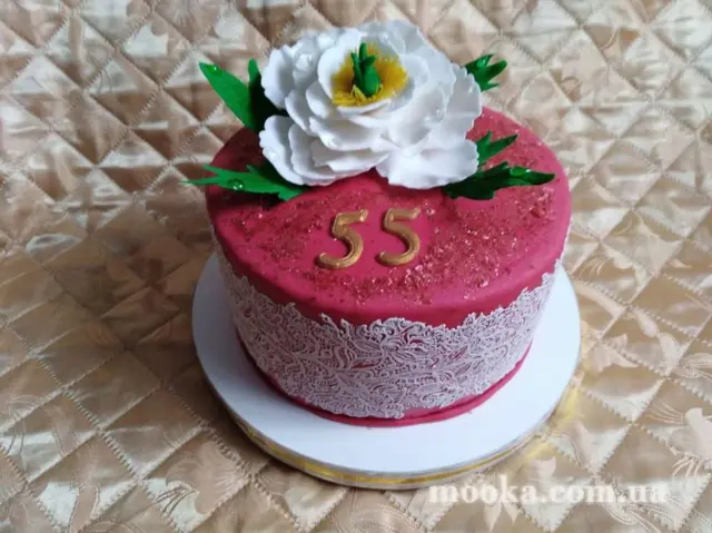 Наши торты, украшенные мастикой
