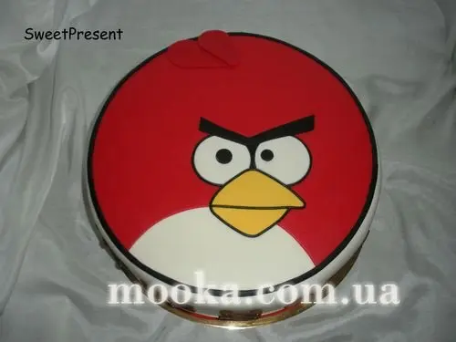Торты по мотивам мультика "Angry Birds"