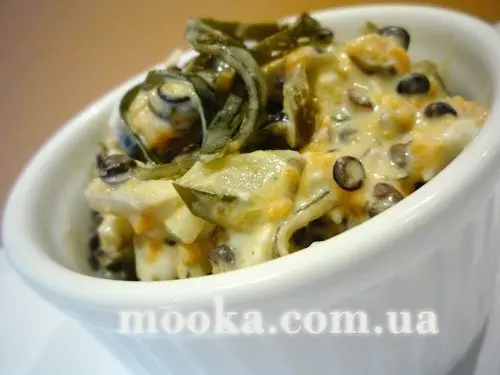 Салат из морской капусты