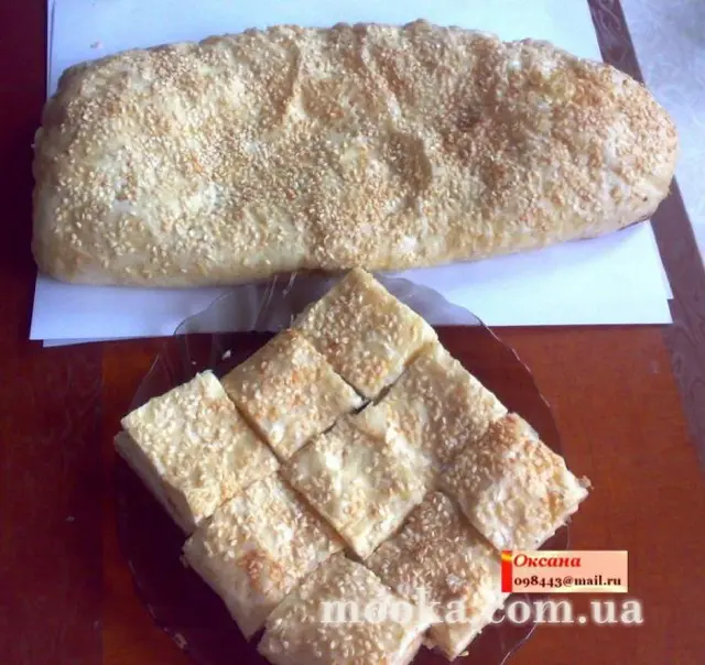 Пирог "Сырное безумие"