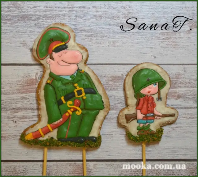 Украшаем пряники и печенье
