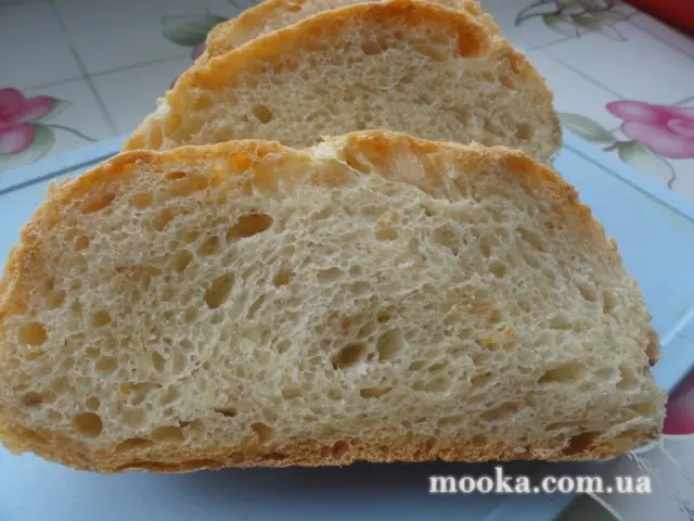 Батон молочный с семолиной и льном