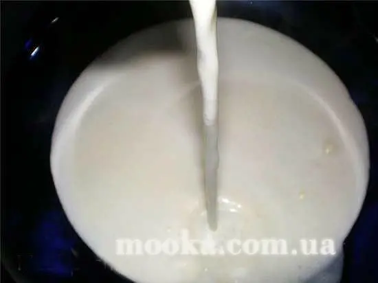 Сливки нежные для взбивания из молока и масла
