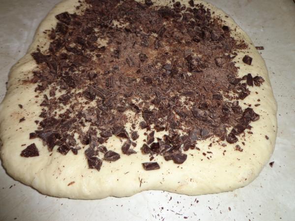 Булочки "Горячие шоколадные  щёки"