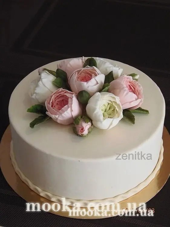 Английские розы без проволоки