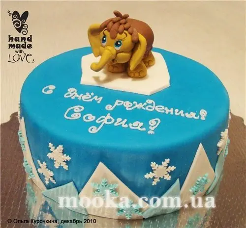 Наши торты, украшенные мастикой