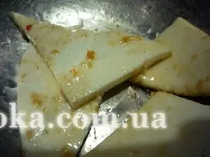 Тыква в имбирно-лимонном соусе
