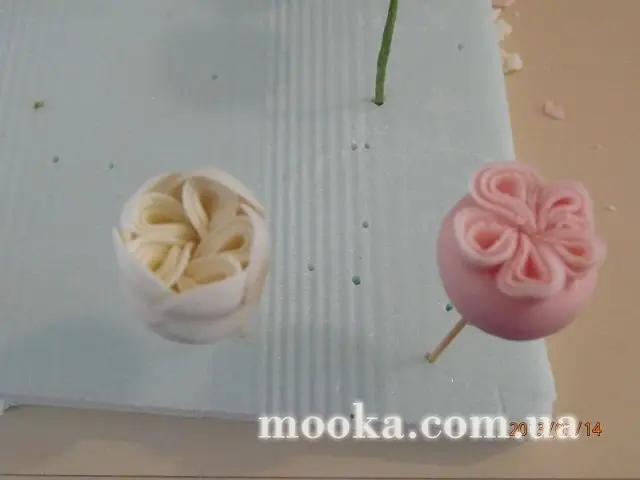 Английские розы без проволоки
