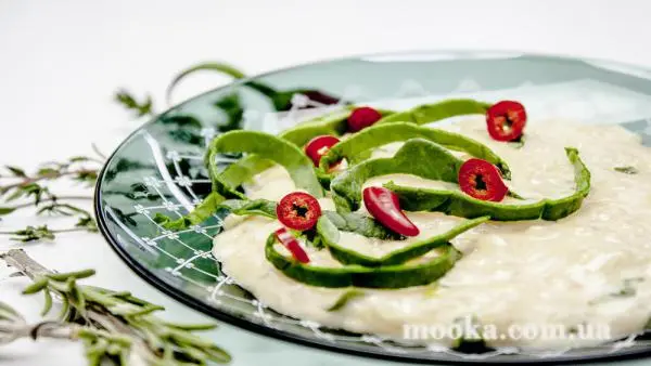 Ризотто с зеленью и сыром