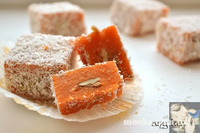 Рахат-лукум из моркови