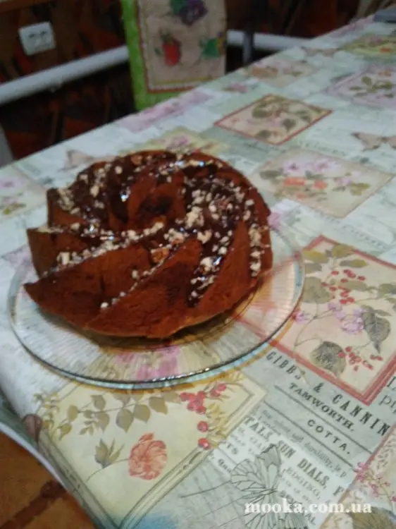 Кекс мраморный на сыворотке