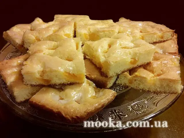 Пирог мандариновый - Mandarinenkuchen